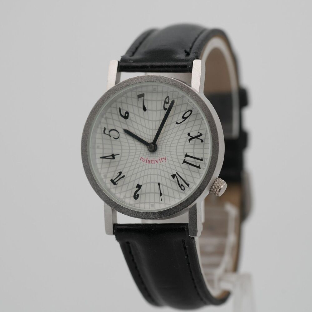 Unemployed Philosophers Guild Relativity Watch 33mm Floating Hands New Battery